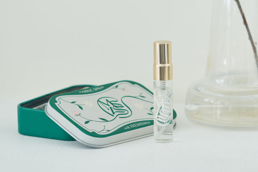 MSLS ルームフレグランス　携帯缶アトマイザー2本セット［5ml×2本］（緑）