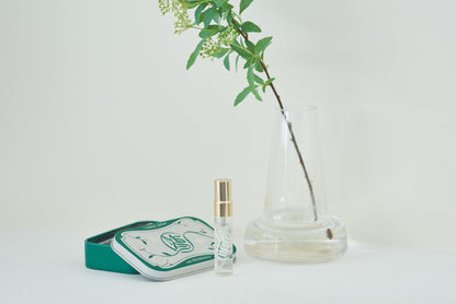 MSLS ルームフレグランス　携帯缶アトマイザー2本セット［5ml×2本］（緑）