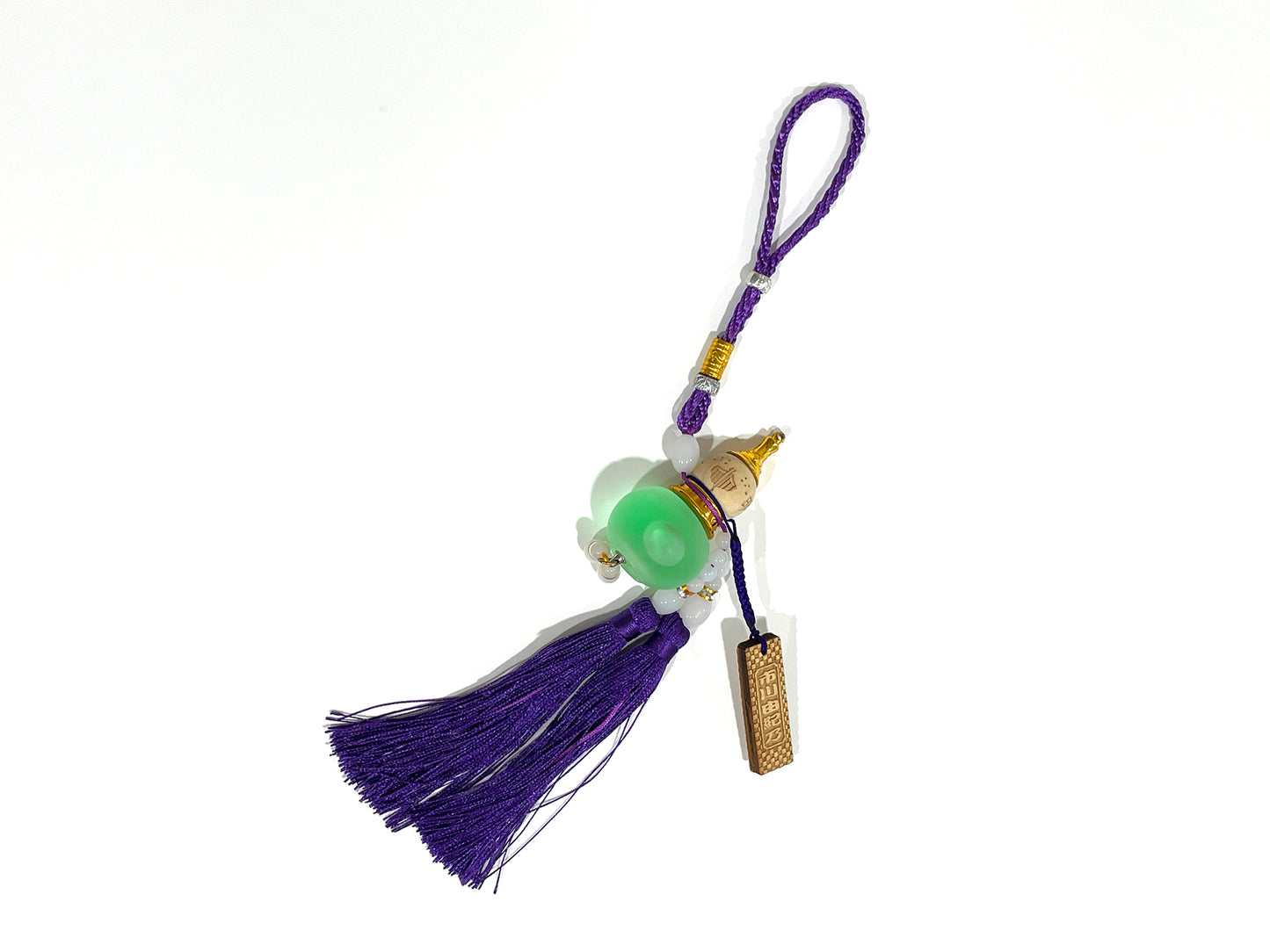 市川由紀乃オリジナルネームタグ付き　明星花露水 瓢箪ボトル［10ml］（紫）