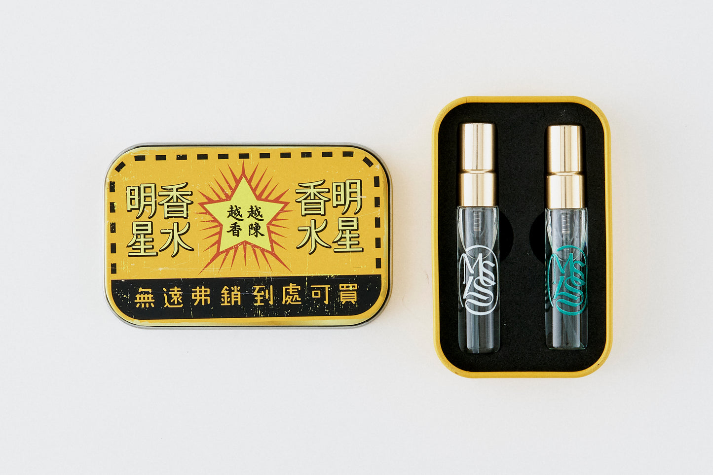 明星花露水 ルームフレグランス　アトマイザー2本セット（明星香水）［5ml×2本］