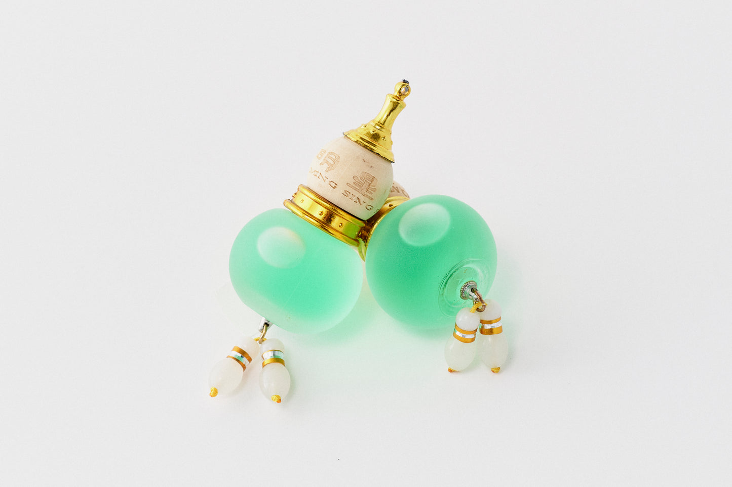 市川由紀乃オリジナルネームタグ付き　明星花露水 瓢箪ボトル［10ml］（紫）